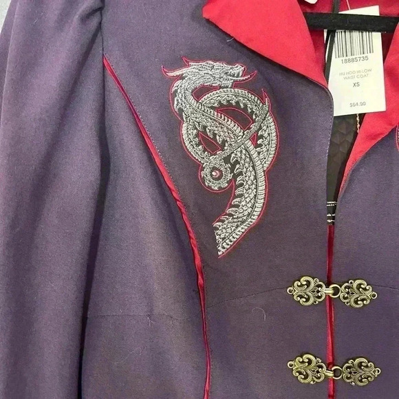 Game of Thrones  House Of The Dragon HU HOD HI-LOW
WAIST COAT XS - Picture 3 of 6